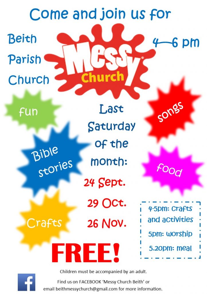 Messy Church Flyer